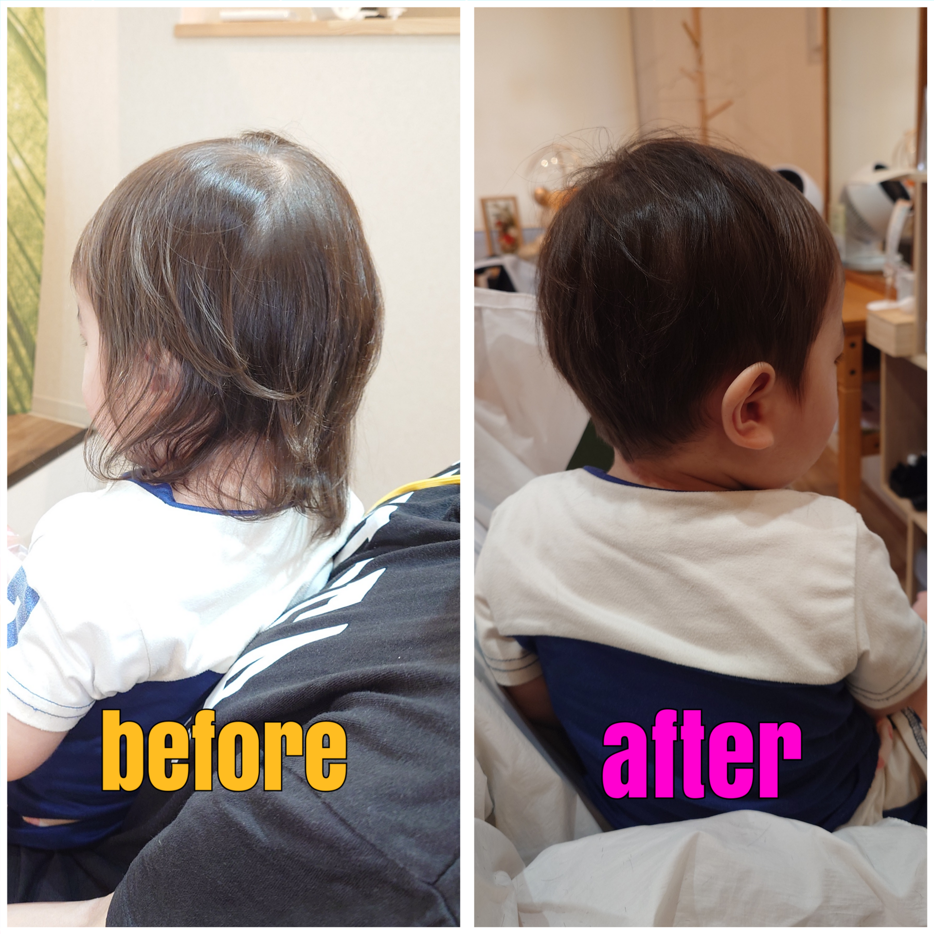 【キッズカット】ファーストヘアカット💇赤ちゃん筆