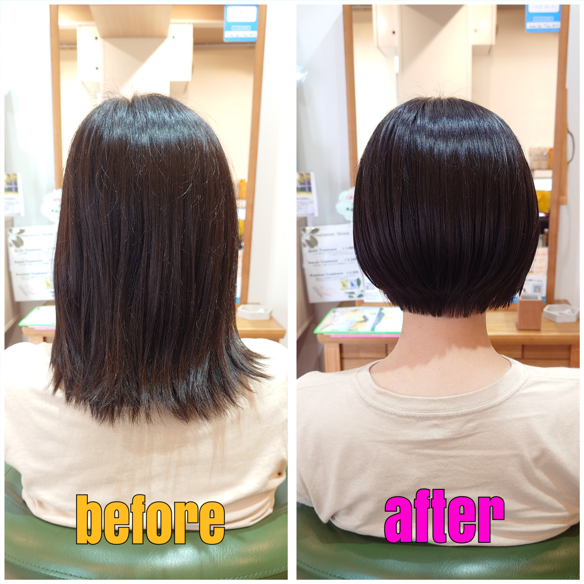【ヘアカット💇】ショートボブ💇‍♀️✨️