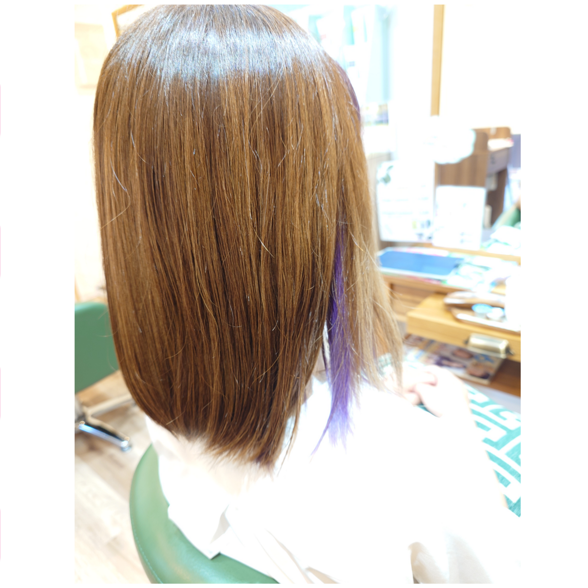 【オーガニックヘアカラー×インナーカラー】推し色・好きな色であなたの個性を出しましょう🎨