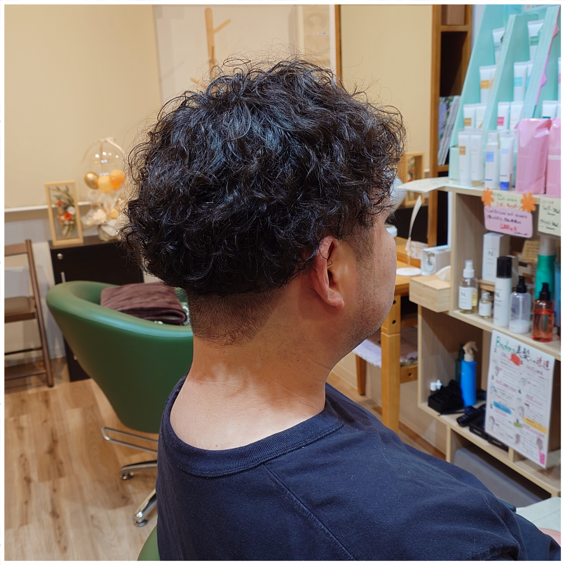 【ハードパーマ】メンズ×パーマもやってます💇🌀